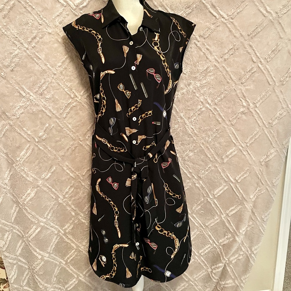 Apt. 9 Printed button down dress.